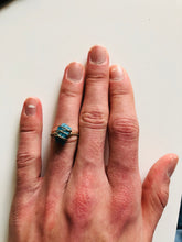 Load image into Gallery viewer, Stone Ring pierre précieuse cuivre argent 
