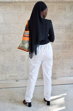 Load image into Gallery viewer, Pantalon en coton brodé Adama Paris
