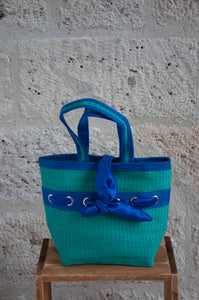 Recycla Bag - Sac panier en plastique recyclé S - Artisan sénégalais