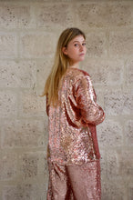 Charger l&#39;image dans la galerie, Veste rose gold à sequins Adama Paris
