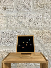 Cargar imagen en el visor de la galería, Stone Ring pierre précieuse cuivre argent 
