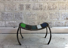 Load image into Gallery viewer, Patrimoine - Tabouret Multicolore 2 - Ousmane Mbaye
