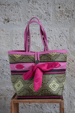 Load image into Gallery viewer, Recycla Bag - Recycled plastic basket bag - Senegalese artisan

