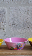 Cargar imagen en el visor de la galería, Bols melamine motif animaux vaisselle colorée Kangarui
